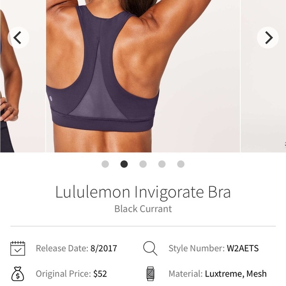 lululemon athletica invigorate bra - Picture 6 of 6